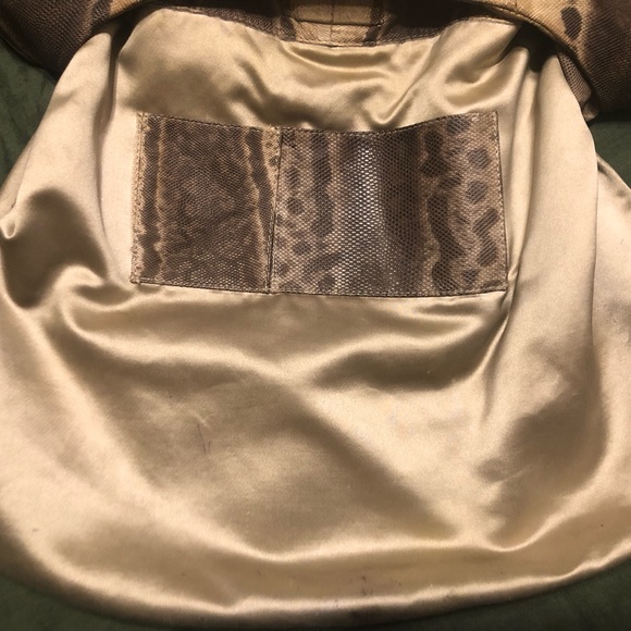 ๐ด๐คฉ DEVI KROELL DESIGNER PYTHON SNAKESKIN HOBO SHOULDER BAG!๐ - Picture 10 of 17